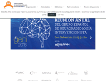 Tablet Screenshot of neurointervencionismo.es